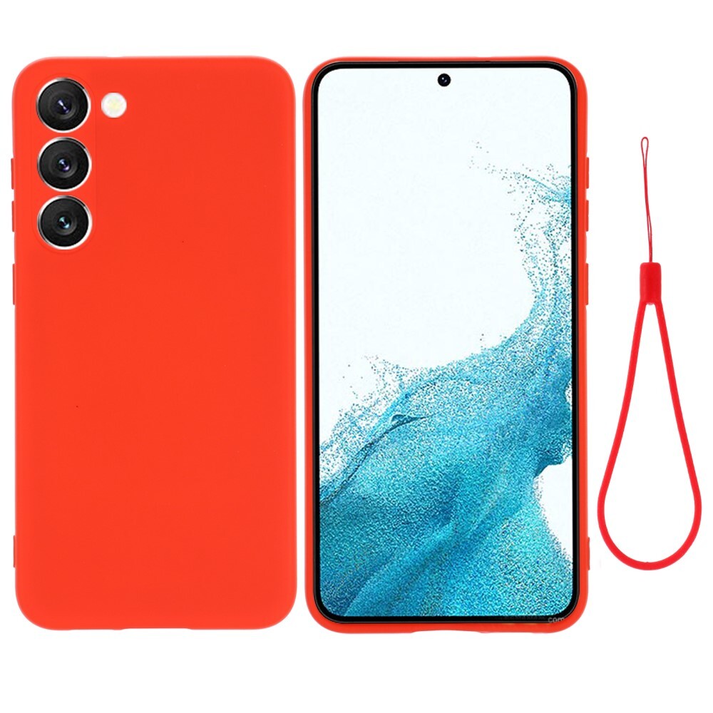 Silikonový kryt pro Samsung Galaxy S23 - červený