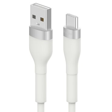 Nabíjecí a datový kabel USB-A na USB-C Ringke "Pastel" 12W - 2m - bílý Nabíjecí a datový kabel USB-A na USB-C Ringke "Pastel" 12W - 2m - bílý