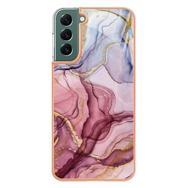 TPU gelové pouzdro "Galvan Marble" pro Samsung Galaxy S23 Plus - růžové