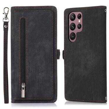 Pouzdro "Wallet Supreme" pro Samsung Galaxy S23 Ultra - černé