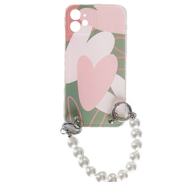 Silikonové pouzdro na iPhone 11 "Sugar Plum" s náramkem na nošení