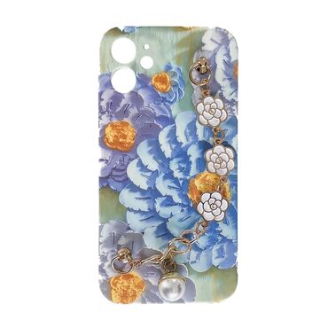 Silikonové pouzdro na iPhone 11 "Flower Power" s náramkem na nošení