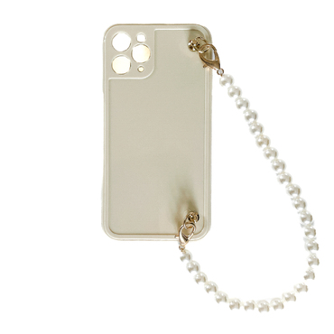 Silikonové pouzdro na iPhone 12 Pro Max "Honey Heart" s náramkem na nošení a praktickým držákem