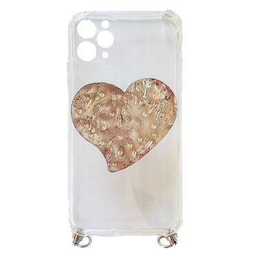 Silikonový kryt na iPhone 12 Pro Max "Sweet Pearl" se šňůrkou na krk, přídavným náramkem a praktickým držákem