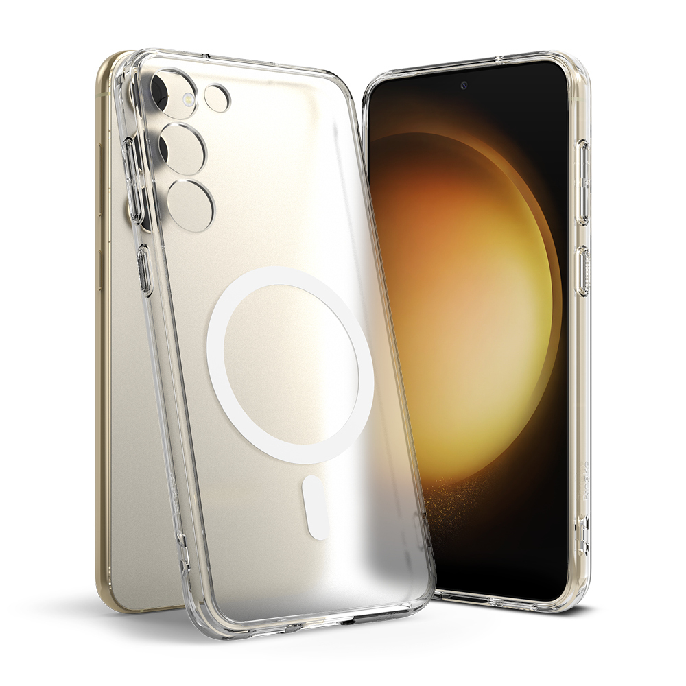 Kryt Ringke "Fusion Magnetic" pro Samsung Galaxy S23 Plus - matný čirý