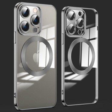 Hybridní obal „MagProtect“ s ochranou zadního fotoaparátu a magnetem MagSafe pro iPhone 13 Mini - black Hybridní obal „MagProtect“ s ochranou zadního fotoaparátu a magnetem MagSafe pro iPhone 13 Mini - black