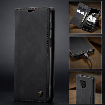 Kryt CaseMe MagFlip pro Xiaomi Redmi Note 9S / Redmi Note 9 Pro / Redmi Note 9 Pro Max s nejvyšší úrovní ochrany a automatickým magnetickým zavíráním - smooth black Kryt CaseMe MagFlip pro Xiaomi Redmi Note 9S / Redmi Note 9 Pro / Redmi Note 9 Pro Max s nejvyšší úrovní ochrany a automatickým magnetickým zavíráním - smooth black