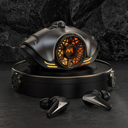 MordorBuds Pro: Bluetooth sluchátka s jedinečnou stanicí, nastavitelným LED světlem, Hi-Fi stereo zvukem, redukcí šumu ENC a mnohem více!