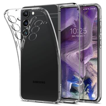 Kryt Spigen "Liquid Crystal" pro Samsung Galaxy S23 - křišťálově čistý