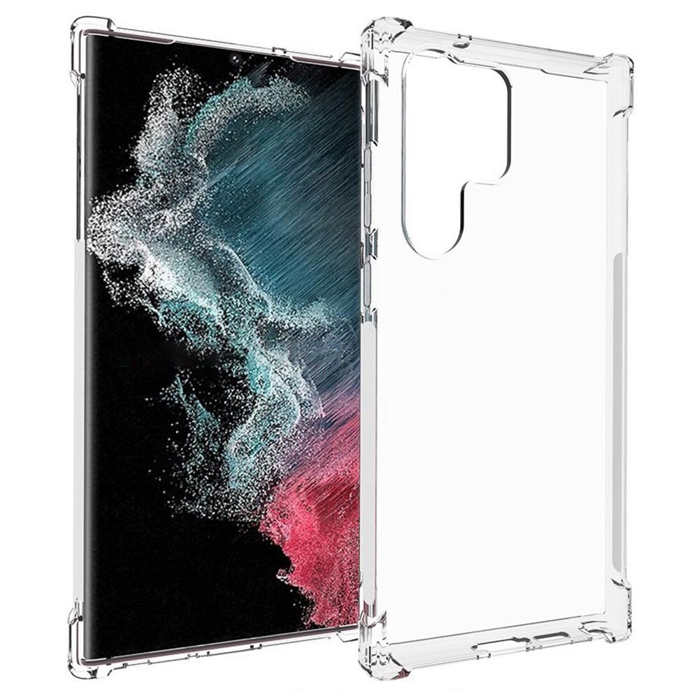 TPU gelový kryt "Guard" pro Samsung Galaxy S23 Ultra - průhledný