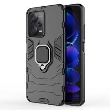 Odolný kryt "Impact X Ring" pro Xiaomi Redmi Note 12 Pro 5G / Poco X5 Pro 5G - černý Odolný kryt "Impact X Ring" pro Xiaomi Redmi Note 12 Pro 5G / Poco X5 Pro 5G - černý