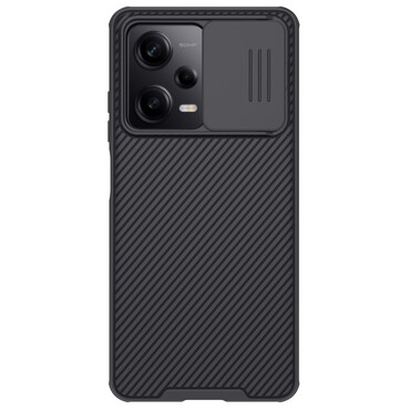 Prémiové pevné pouzdro Nillkin "CamShield Pro" pro Xiaomi Redmi Note 12 Pro 5G / Poco X5 Pro 5G - černé Prémiové pevné pouzdro Nillkin "CamShield Pro" pro Xiaomi Redmi Note 12 Pro 5G / Poco X5 Pro 5G - černé