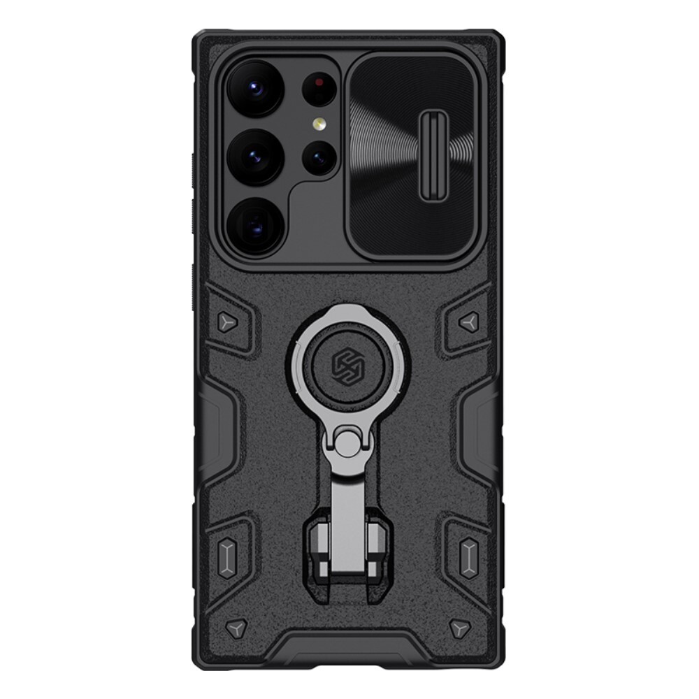 Prémiový odolný kryt Nillkin "CamShield Armor Pro" pro Samsung Galaxy S23 Ultra - černý