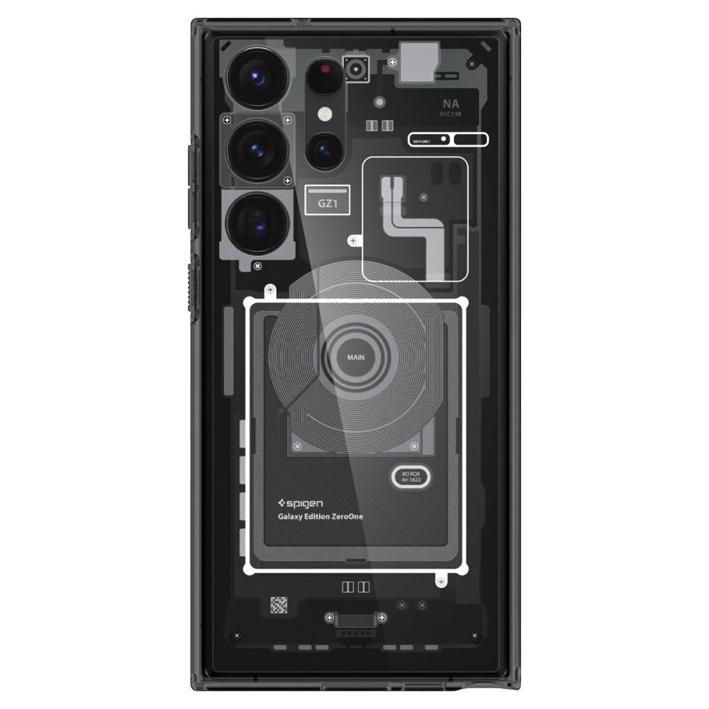Spigen "Ultra Hybrid" kryt pro Samsung Galaxy S23 Ultra - zero one
