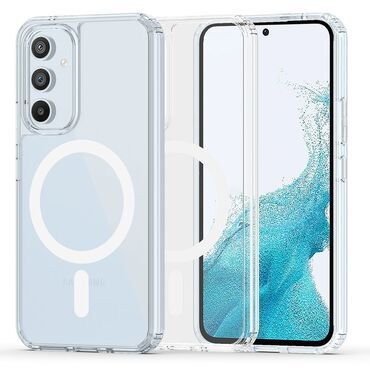 TPU gelové pouzdro Tech-Protect "FlexAir MagSafe" pro Samsung Galaxy A54 5G - transparentní