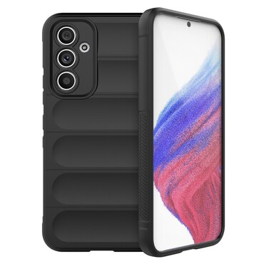 Odolný kryt "Waves" pro Samsung Galaxy A54 5G - černý Odolný kryt "Waves" pro Samsung Galaxy A54 5G - černý