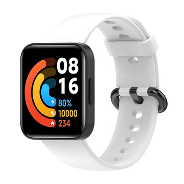 Xiaomi Redmi Watch 2 / Xiaomi Redmi Watch 2 Lite Silikonový řemínek - bílý