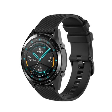 Silikonový řemínek Huawei Watch GT 2 42mm / Huawei Watch GT 3 42mm - černý