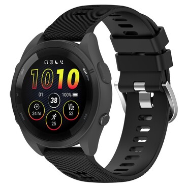 Silikonový řemínek Garmin Forerunner 265 - černý