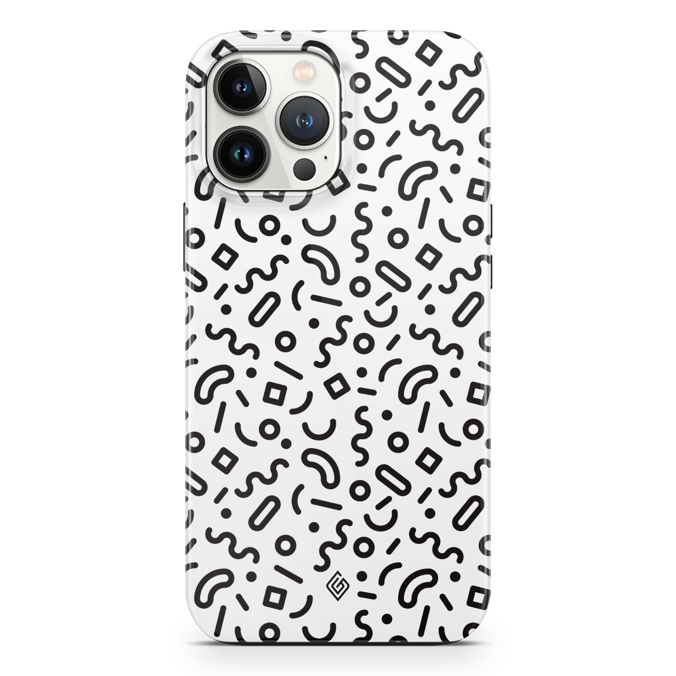 Kryt pro iPhone 13 Pro Max GAIIA by Optishield® - Doodle Delight