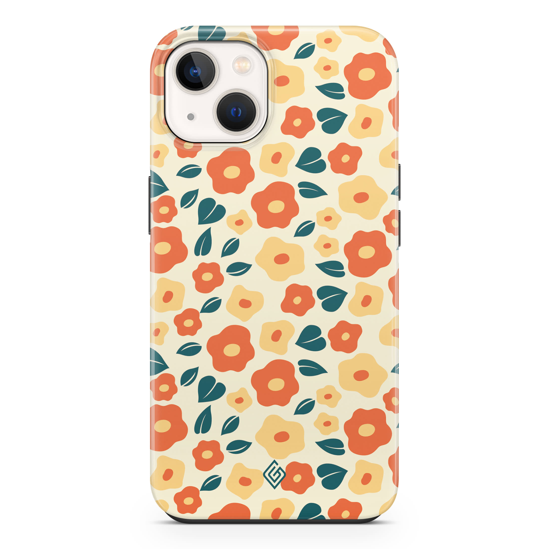 Kryt pro iPhone 13 GAIIA by Optishield® - Petal Swirls