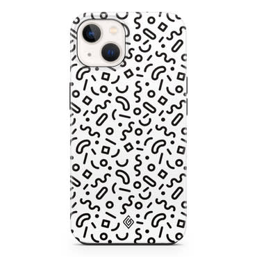 Kryt pro iPhone 13 Mini GAIIA od Optishield® - Doodle Delight Kryt pro iPhone 13 Mini GAIIA od Optishield® - Doodle Delight