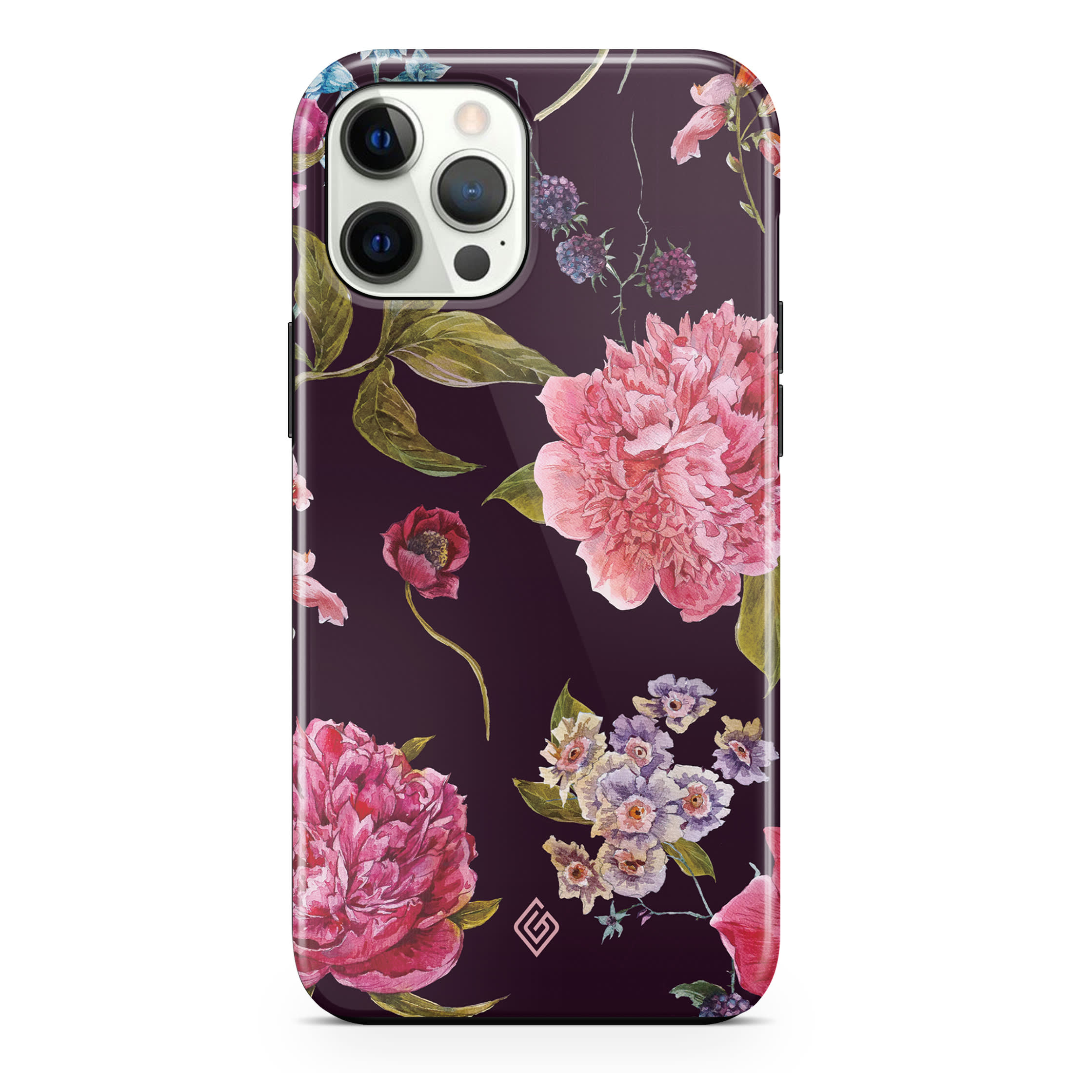 Kryt pro iPhone 12 Pro Max GAIIA by Optishield® - Parisian Peony