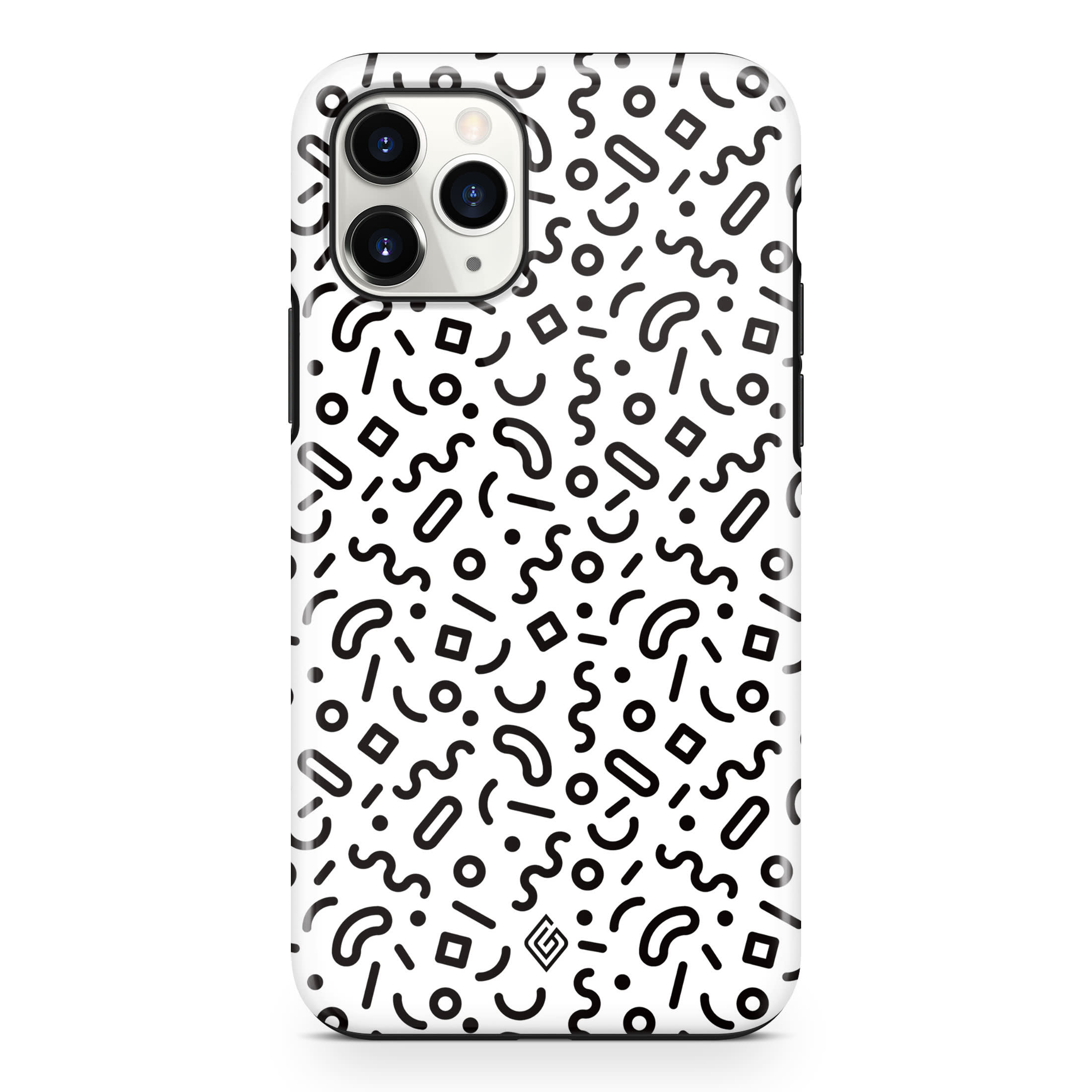 Kryt pro iPhone 11 Pro GAIIA by Optishield® - Doodle Delight