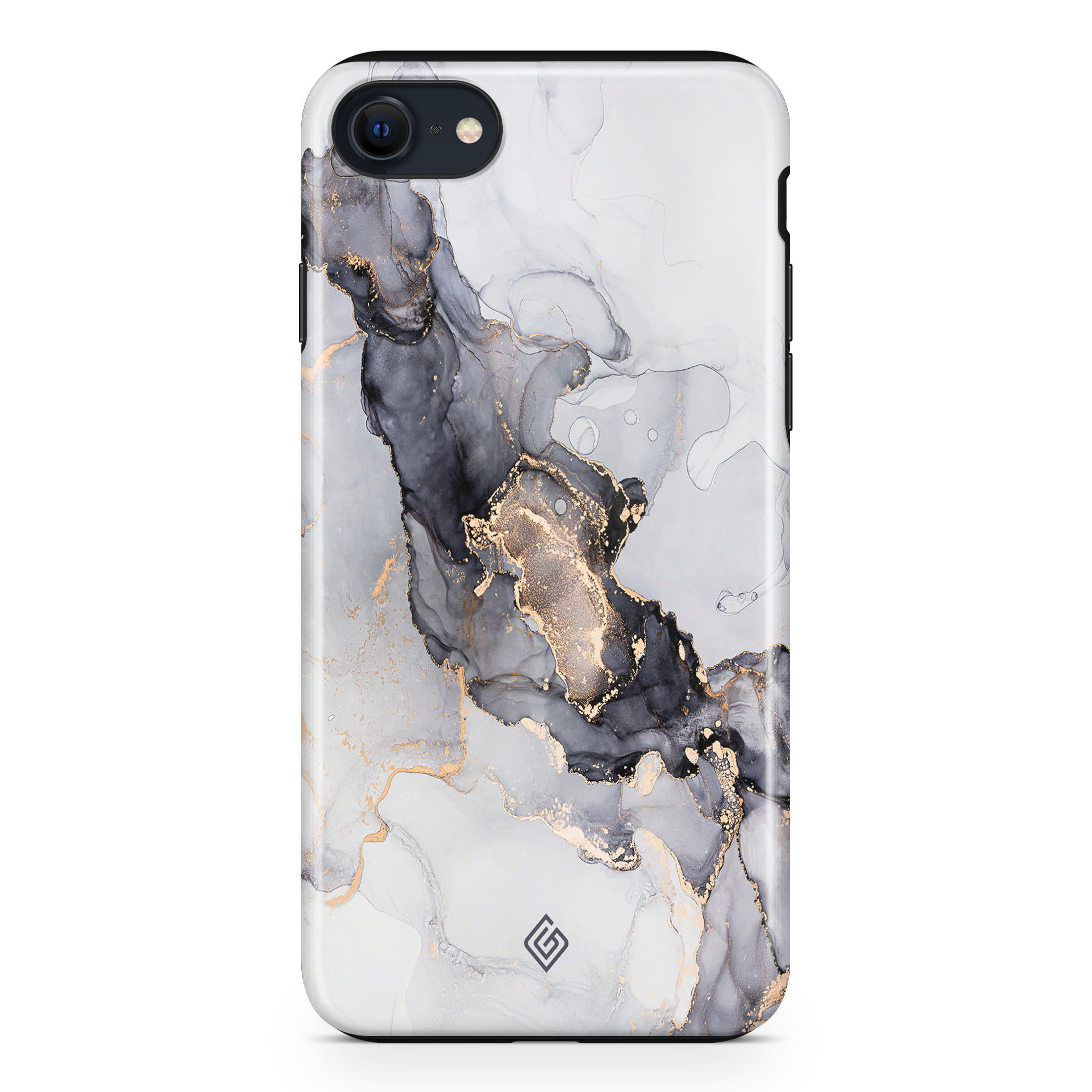 Pouzdro pro iPhone SE 2022 / iPhone SE 2020 / iPhone 8 / iPhone 7 GAIIA by Optishield® - Marbella Marble