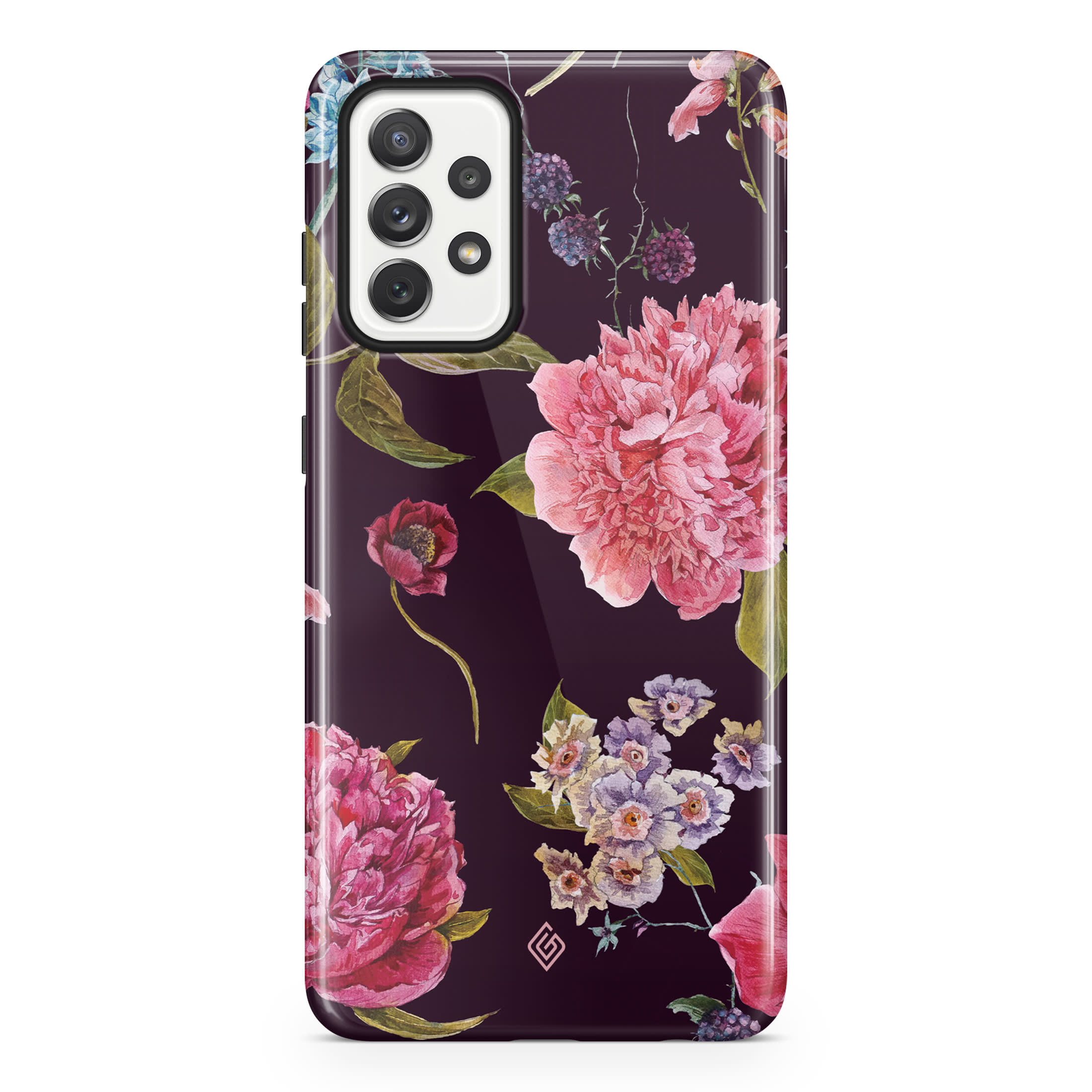 Kryt pro Samsung Galaxy A52 / Galaxy A52 5G / Galaxy A52s 5G GAIIA od Optishield® - Parisian Peony