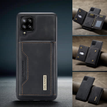 Kryt pro Samsung Galaxy A42 5G CaseMe DG.MING MAG s magnetickou peněženkou - pulzně černý Kryt pro Samsung Galaxy A42 5G CaseMe DG.MING MAG s magnetickou peněženkou - pulzně černý