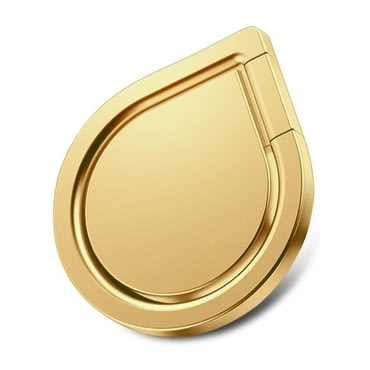 Držák telefonu "Ring Drop" pro maximální pohodlí - zlatý