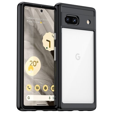 Hybridní kryt "Frame Shield" pro Google Pixel 7a - černý Hybridní kryt "Frame Shield" pro Google Pixel 7a - černý