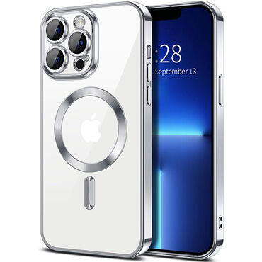 Hybridní kryt MagShield s ochranou zadního fotoaparátu a 2 magnety MagSafe pro iPhone XS Max - stříbrná metalíza
