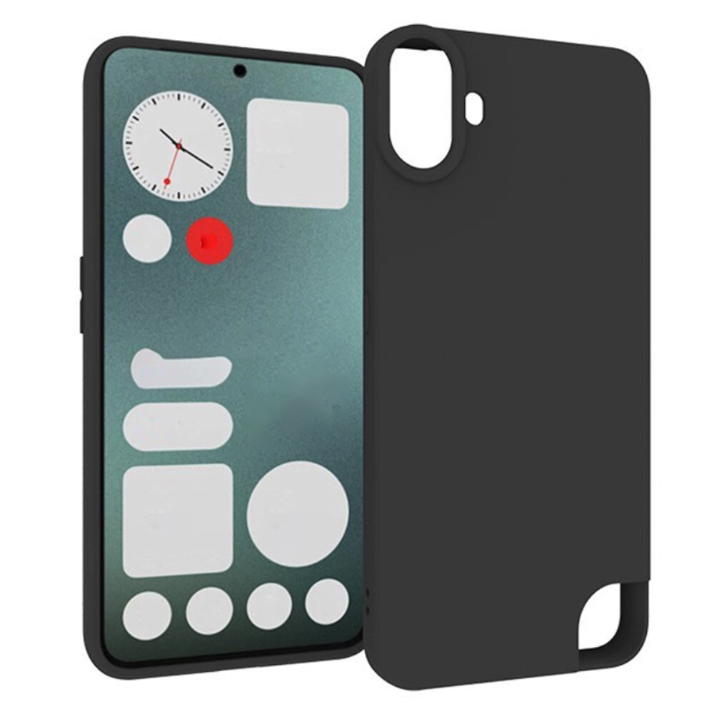 Gelové pouzdro TPU pro telefon Nothing CMF Phone 1 - černé