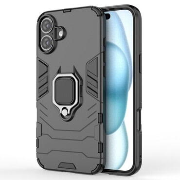 Odolné pouzdro "Impact X Ring" pro iPhone 16 Plus - černé